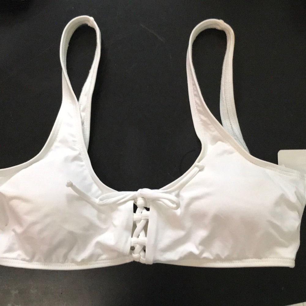 L*Space Bikini Top white